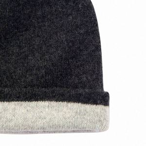 Nouveauté : Bonnet en cachemire personnalisé, chapeaux tricotés d'hiver avec les dernières tendances - Product Image 6
