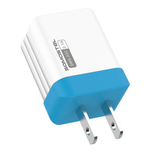 Precio al por mayor Oem <span class=keywords><strong>Cargador</strong></span> Somostel <span class=keywords><strong>A32</strong></span> UE EE. UU. Enchufe Paquete al por menor Rápido 2.1A Adaptador de carga rápida <span class=keywords><strong>Cargador</strong></span> para teléfonos <span class=keywords><strong>Samsung</strong></span> - Product Image 3