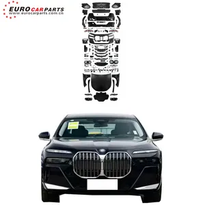 7 SERIES F02 TO G70 MP 2023 STYLE BODY KIT FOR 2009-2015 BUMPER HEAD LIGHT LED SIDE SKIRT FACELIFT 7S F02 TO G70 CAR BUMPERS