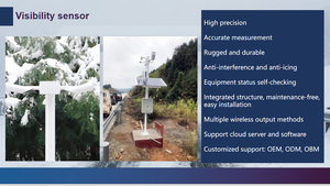 Độ chính xác cao Tất cả thời tiết điều kiện đường Bộ cảm biến cho thông minh giao thông đường cao tốc an toàn phát hiện Ice mưa tuyết nước trên bề mặt Đường - Product Image 2