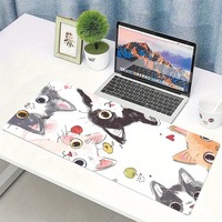 Variété Mignon Chat Joli Motif Cool PC Gaming Tapis de Souris Gamer Tapis Teclado Tapis de Tapis Ordinateur Portable Bureau Tapis 900X400