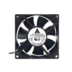 พัดลมไร้แปรง Delta Ec ขนาด 60x60x20 มม. 110-220V 4W สำหรับตู้เครื่องเชื่อม - Product Image 3
