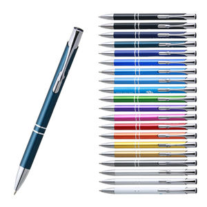 促销个性化金属圆珠笔定制激光雕刻印刷和品牌标志制造商赠送的廉价礼品 - Product Image 1