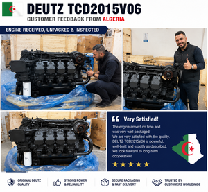 Moteur diesel d'origine SCDC Deutz 500 kW 680 CV 8 cylindres V8 refroidi par eau TCD2015V08 pour machines <span class=keywords><strong>de</strong></span> construction lourdes - Product Image 6