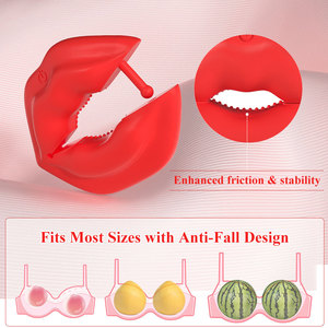 Hot Couples Toy <b>Remote</b> <b>Control</b> Breast <b>Vibrators</b> with Silicone Nipple Suction and Boobs Nipple Clamps Sex Toys - Product Image 2