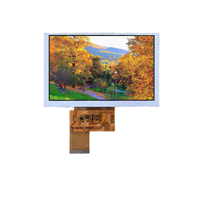5 inch 800x480 Độ phân giải st7262 IC transmissive IPS <span class=keywords><strong>LCD</strong></span> hiển thị với CTP RGB <span class=keywords><strong>TFT</strong></span> <span class=keywords><strong>LCD</strong></span> module hỗ trợ màn hình cảm ứng Bảng điều chỉnh - Product Image 4