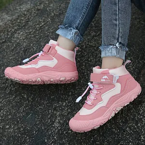 Botas de senderismo para niños, zapatos para niñas pequeñas, anticolisión, antideslizantes, atléticos, para exteriores - Product Image 3
