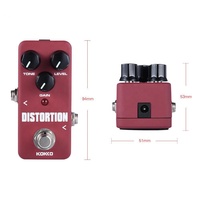 Effets de distorsion pour instruments de musique Pédale de guitare numérique pour nouvelle tendance personnalisée