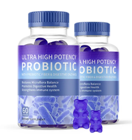 Gummies probiotiques OEM/ODM avec prébiotiques, fibres, sans sucre, pour femmes