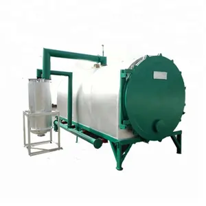 Hoge Effixciency Bamboe Houtskool Carbonisatie Machine, Biochar Carbonisatie Machine Prijs