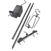 Super Heavy Duty Portable Agneau Spit Roaster Camping Grill Trépied Hog Roaster