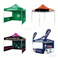 Toldo Portátil para Deportes y Exposiciones, Resistente al Agua, Ignífugo, de Poliéster Oxford, Impresión Personalizada, para Todas las Estaciones, en Oferta