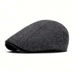 Gorro Retro de Invierno 2025 para Hombre, Estilo Británico, Cálido, Casual, para Caballeros Mayores - Product Image 5