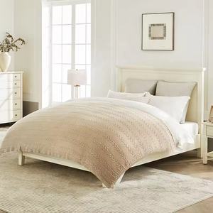 Hochwertige Strick decke Throw Soft Yarn Throw Blanket Handgemachte Strick decke Chunky Throw Home Bed Use - Product Image 1