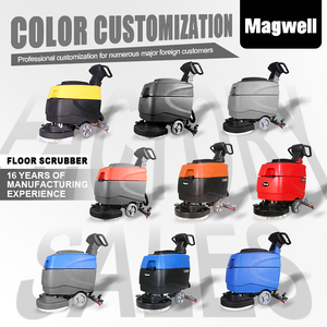 C460S Industrial Hand Push Floor Scrubber <b>Walk</b> Behind Floor Cleaning <b>Machine</b> for Warehouse - Product Image 3