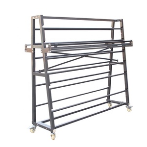 מצעים רסיס מאמר חנות חנות תצוגת גיליון מתלה מתכת שני-צדדי שמיכת מחזיק שמיכת כיסוי תצוגת מדפי - Product Image 2