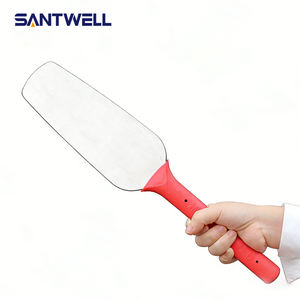 Truelle à briques en acier à ressort robuste |   Couteau à maçonnerie double face pour la pose de briques sur chantier, le plâtrage de murs et les travaux de carrelage - Product Image 5