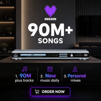 Deezer 1 mois, Musique Premium, Abonnement Deezer, Hifi, Écoute hors ligne