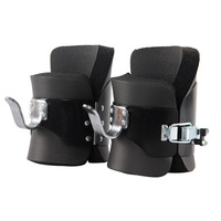 Botas de Gravedad de Acero Anti-Inversión Modelo SR N con Almohadillas de Espuma, Mecanismo de Bloqueo, Barra de Tracción Plegable para Ejercicios de Fitness y Entrenamiento Colgante