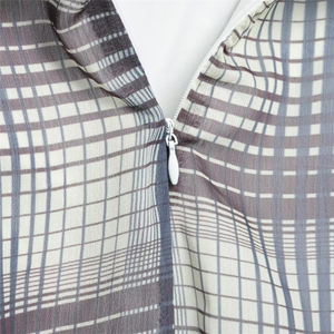 TAOP & ZA 2025 Sommer neue Damenmode unregelmäßiges Temperament schlanke hohe Taille Schlangen muster breiter Saum mittellanger Rock 6206