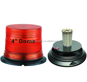 Véhicules de sécurité anti-déflagrants <span class=keywords><strong>LED</strong></span> trafic 4 "rotatif avertissement lumière stroboscopique Base en aluminium 6 pouces double/<span class=keywords><strong>Quad</strong></span> <span class=keywords><strong>clignotant</strong></span> balise - Product Image 3