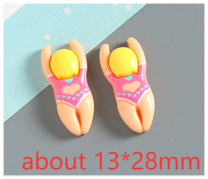 Diy miniatura limo artesanía suministros resina Flatback natación personas niña mujer niño hombres Mar Océano encantos <span class=keywords><strong>sirena</strong></span> Kawaii cabujón - Product Image 6