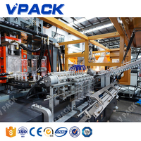 Vpack 2023 Nouvelle version Machine de moulage par soufflage de bouteilles d'eau en plastique PET à 6 cavités/Souffleur de bouteilles à entraînement servo automatique 9000BPH