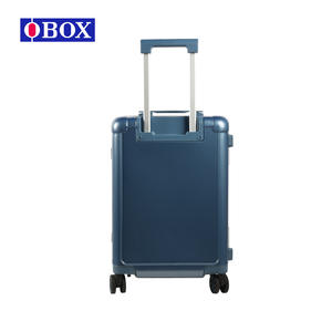 Maleta con Ruedas Obox de 24 Pulgadas, Silenciosa, Universal, con Candado, Unisex, para Viajes de Ocio, Color Negro Sólido - Product Image 3