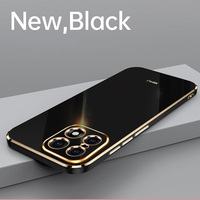 Coque arrière en TPU souple électroplaqué 6D couleur bonbon avec support anneau et pare-chocs souple pour OnePlus 15 / Turbo 6 / Ace 6T