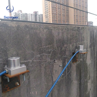 Sonde inclinomètre MEMS à double axe 0.001 °   ±15 °   Capteur d'inclinaison à montage en surface RS485 pour la surveillance des ponts et des voies ferrées