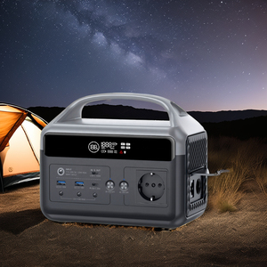 Outdoor <b>Camping</b> Travel <b>Generator</b> Rechargeable Backup Power 500W Solar Portable Power Station - Product Image 1