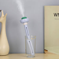 YINHI Nouveau Mini Humidificateur Ultrasonique à Brume Froide pour Bouteille d'Eau Minérale, Portable USB, pour Voiture, Maison, Bureau, Grande Pulvérisation