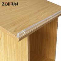 Autres meubles commerciaux, podium en bois pour salle de classe, salle de conférence, discours, théâtre, pupitre