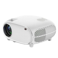 Projecteur LED HTP pas cher, home cinéma Full HD 4K, mini projecteur de poche, version Android, WIFI 6, projecteur intelligent portable