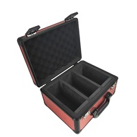 Boîte de rangement en aluminium pour pièces de monnaie, valise de présentation pour 100 pièces classées NGC PCGS