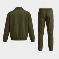 Survêtement technique de luxe pour hommes avec tissu technique respirant, survêtement technique haut de gamme pour les occasions décontractées et sportives