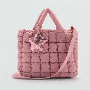 Sacs à main et sacs à main légers Sac fourre-tout matelassé à bandoulière rembourré en nylon - Product Image 1