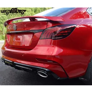 Hot Sale Tunning Products Carbon Fiber Trunk Car Rear Boot Spoiler For Third Generation MG6 MG 2017 2018 2019 2020
