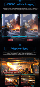 Giá tốt nhất chơi game màn hình LCD 23.8 inch 27 inch va Bảng điều chỉnh màn hình PC 5ms 1K 2K 60Hz 165Hz chơi game màn hình chơi game - Product Image 5