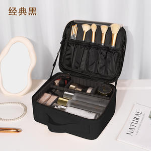 Cross Border Toiletry <b>Makeup</b> Bag Multi Section Large Capacity Storage <b>Box</b> With Soft Handle For Home Use - Product Image 4