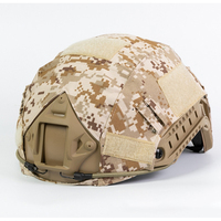 Housse de casque de Camouflage de haute qualité même style tactique couverture de tête de personne réelle accessoires de casques opérationnels secondaires