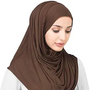 Fashion Breathable Veil Women Female Plain Square Chiffon Dubai Scarf Women Voile Hijab