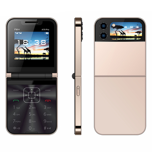 Teléfono Móvil <span class=keywords><strong>A70</strong></span> Pro de 2.4 Pulgadas en Oferta, Teléfono Móvil Básico Plegable GSM de Banda Cuádruple con Larga Duración de Batería - Product Image 2