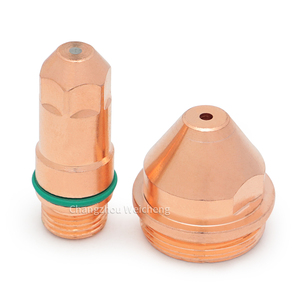 Yk200102 <span class=keywords><strong>Plasma</strong></span> điện cực và vòi phun bảo vệ đồng tiêu hao Bộ phận bảo vệ cho YK200-H cắt ngọn đuốc - Product Image 4