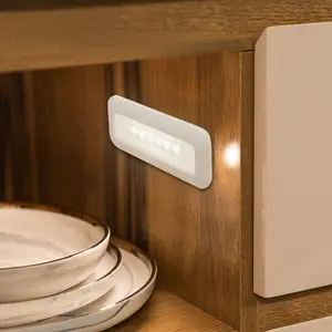 KSWING lampada da letto a luce di spinta ricaricabile a LED sotto la luce notturna dell'armadio per la cucina dell'armadio con magnete