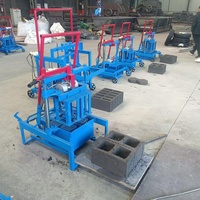 Petite brique de haute qualité 2-45 faisant la machine Machine de bloc de verrouillage de ciment rouge