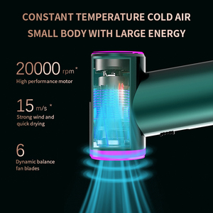 Mini nén không khí Khăn lau bụi cầm tay cầm tay quạt điện nhỏ Blower Mini JET TURBO Fan Jet Fan cho sạch - Product Image 3