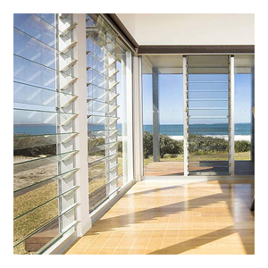 إطار الألومنيوم مخصص كوة مصراع نافذة نوافذ Jalousie - Product Image 1