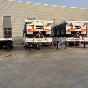 Trung Quốc 20ft 40ft Skeleton <span class=keywords><strong>container</strong></span> <span class=keywords><strong>Chassis</strong></span> 3 trục Skeleton Trailer bán - Product Image 5