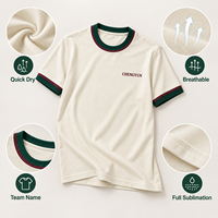 Maillot de club rétro personnalisé pour pickleball – Tenue de performance pour équipe – OEM